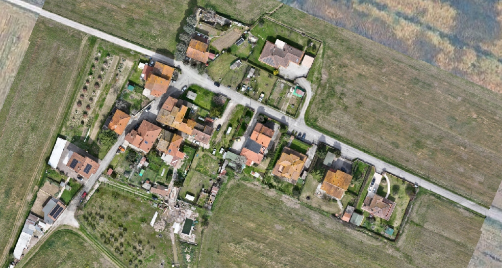 Ortofoto dettagliata su PC